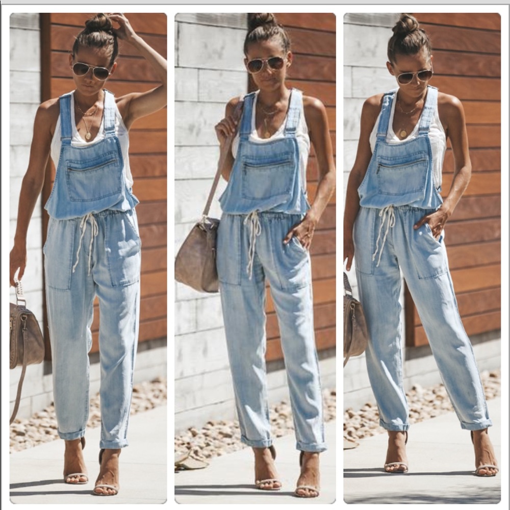 LAST ๐Gorgeous soft Tencel Overalls - Picture 3 of 8